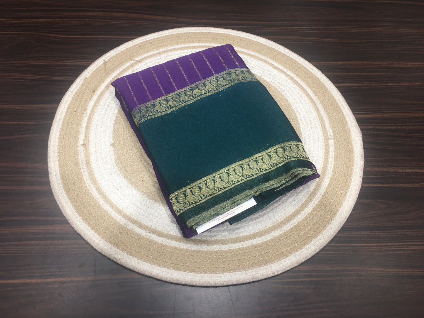 Chiffon crape saree