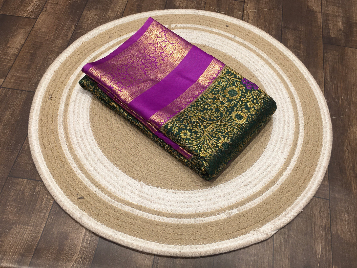 Semi Kanchipuram silk