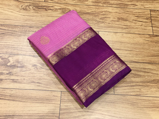 Semi Mysore Crape Silk