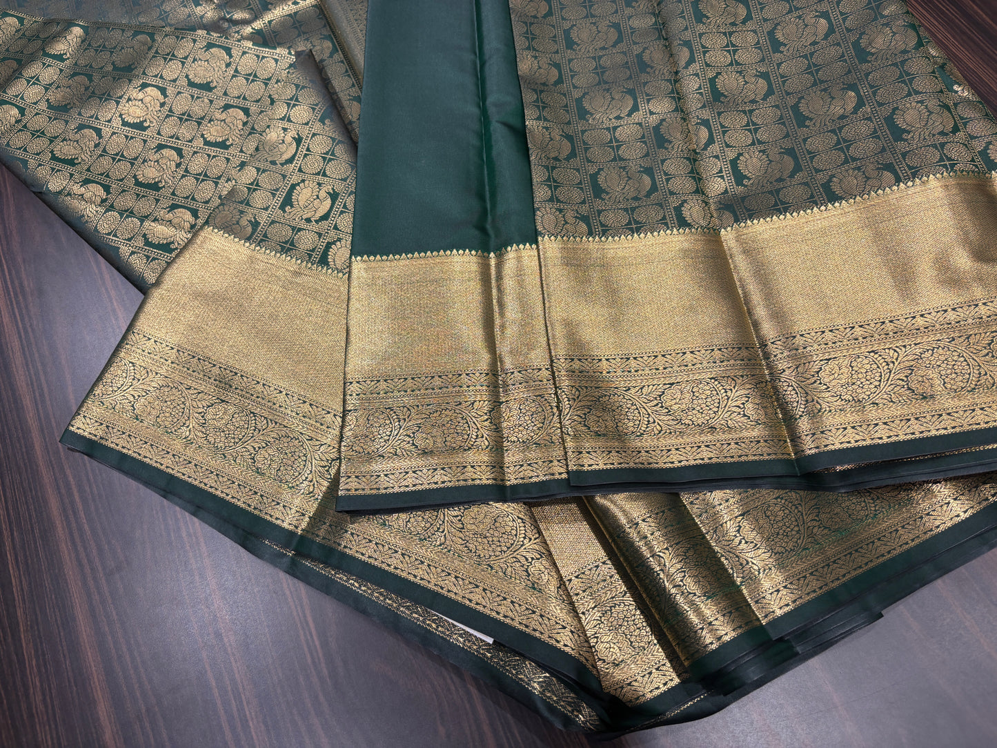 Semi Kanchipuram silk