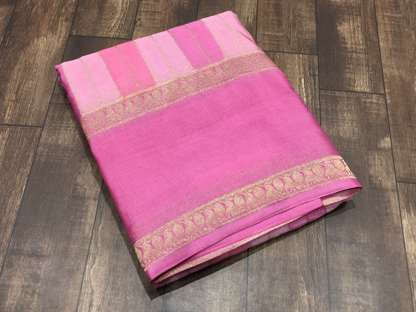 Wrinkle Chiffon Saree