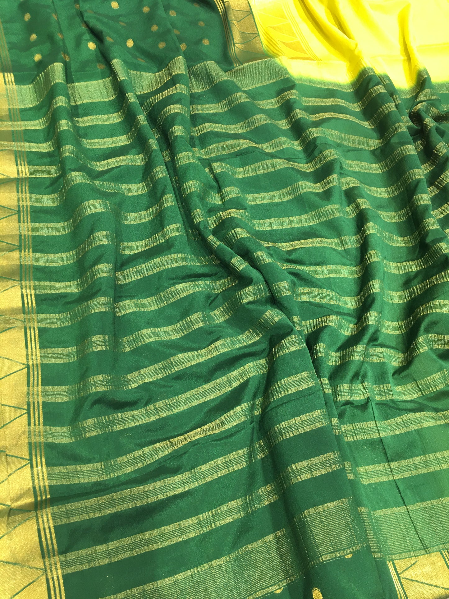 Semi Mysore Crape Silk