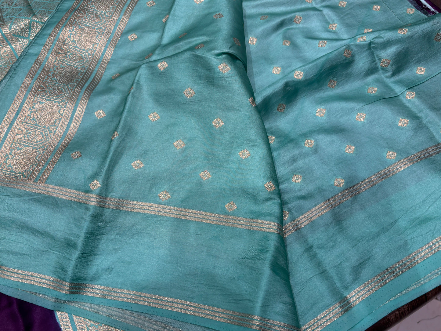 Soft crape saree