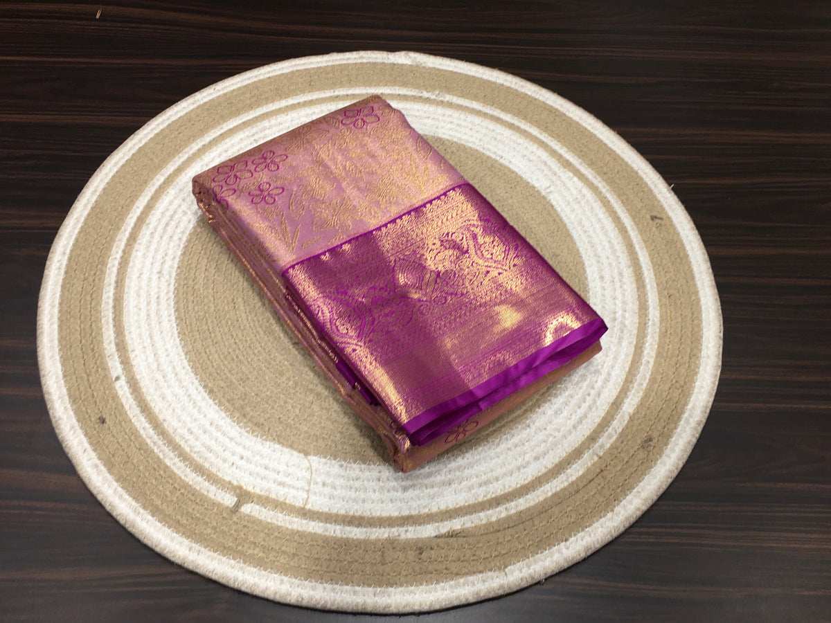 Semi Kanchipuram silk