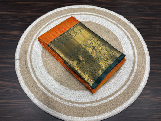 Semi Kanchipuram silk
