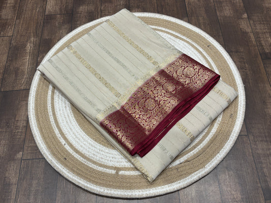 Semi  Mysore crape
