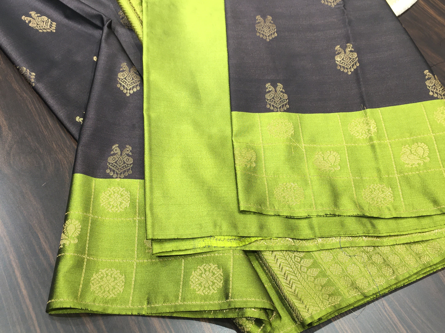 Semi Kanchipuram silk