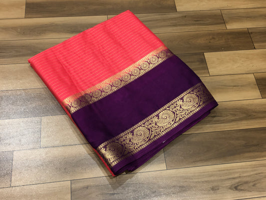 Semi Mysore crape silk