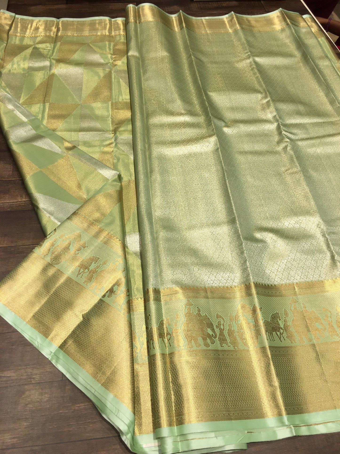 Semi Kanchipuram tissue