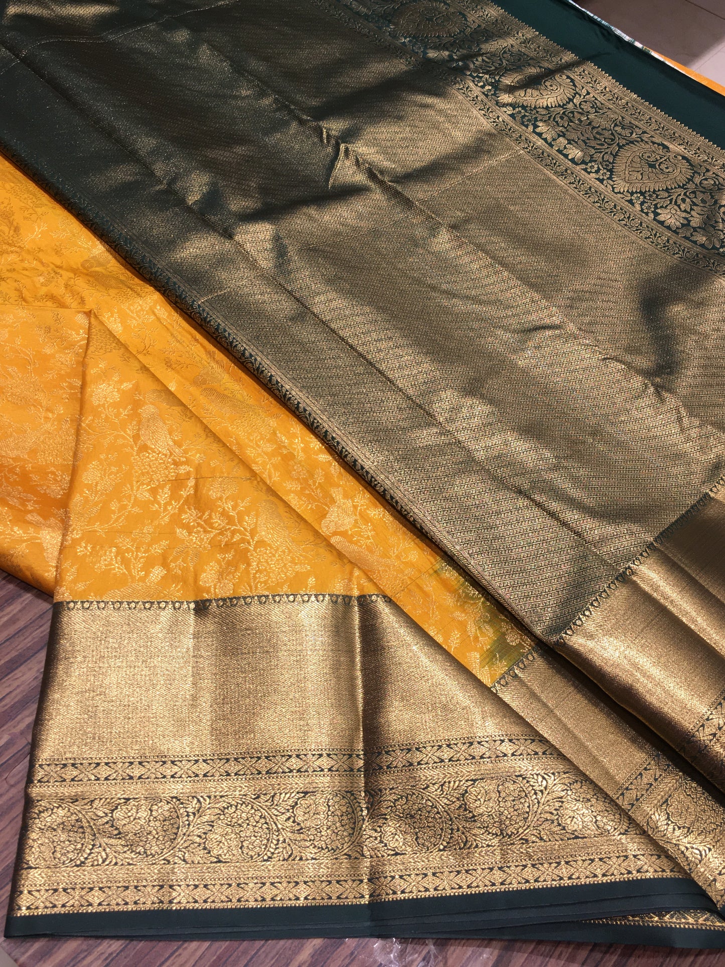 Semi Kanchipuram silk