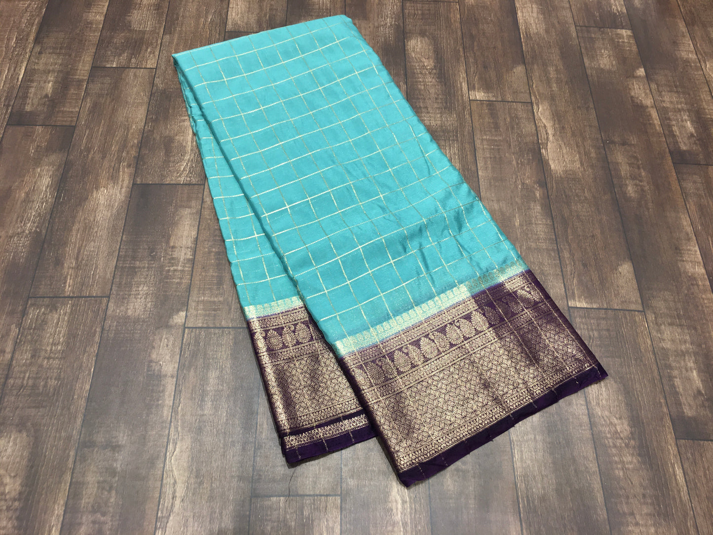 Semi Mysore Crape Saree