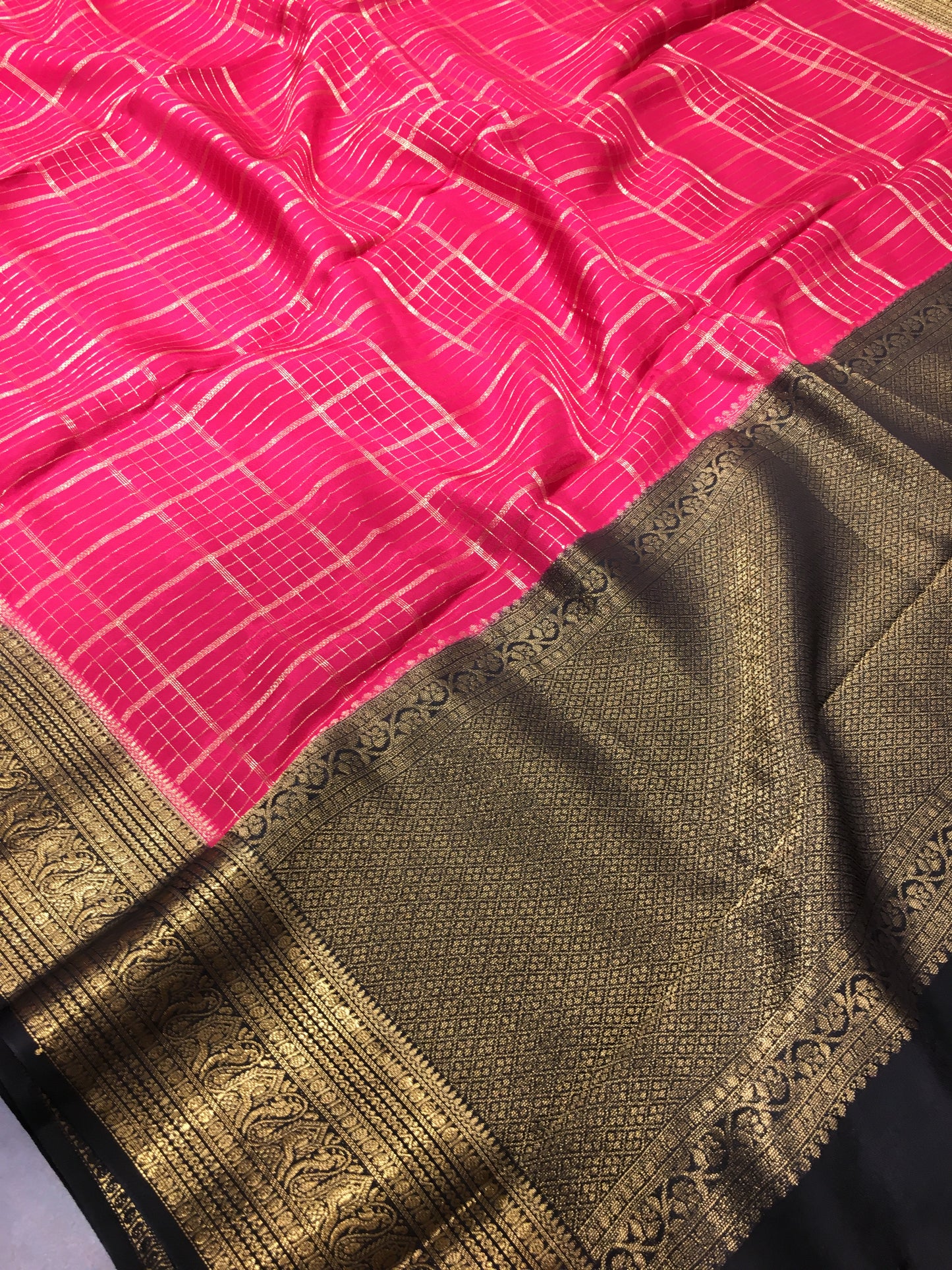 Semi Mysore Crape silk