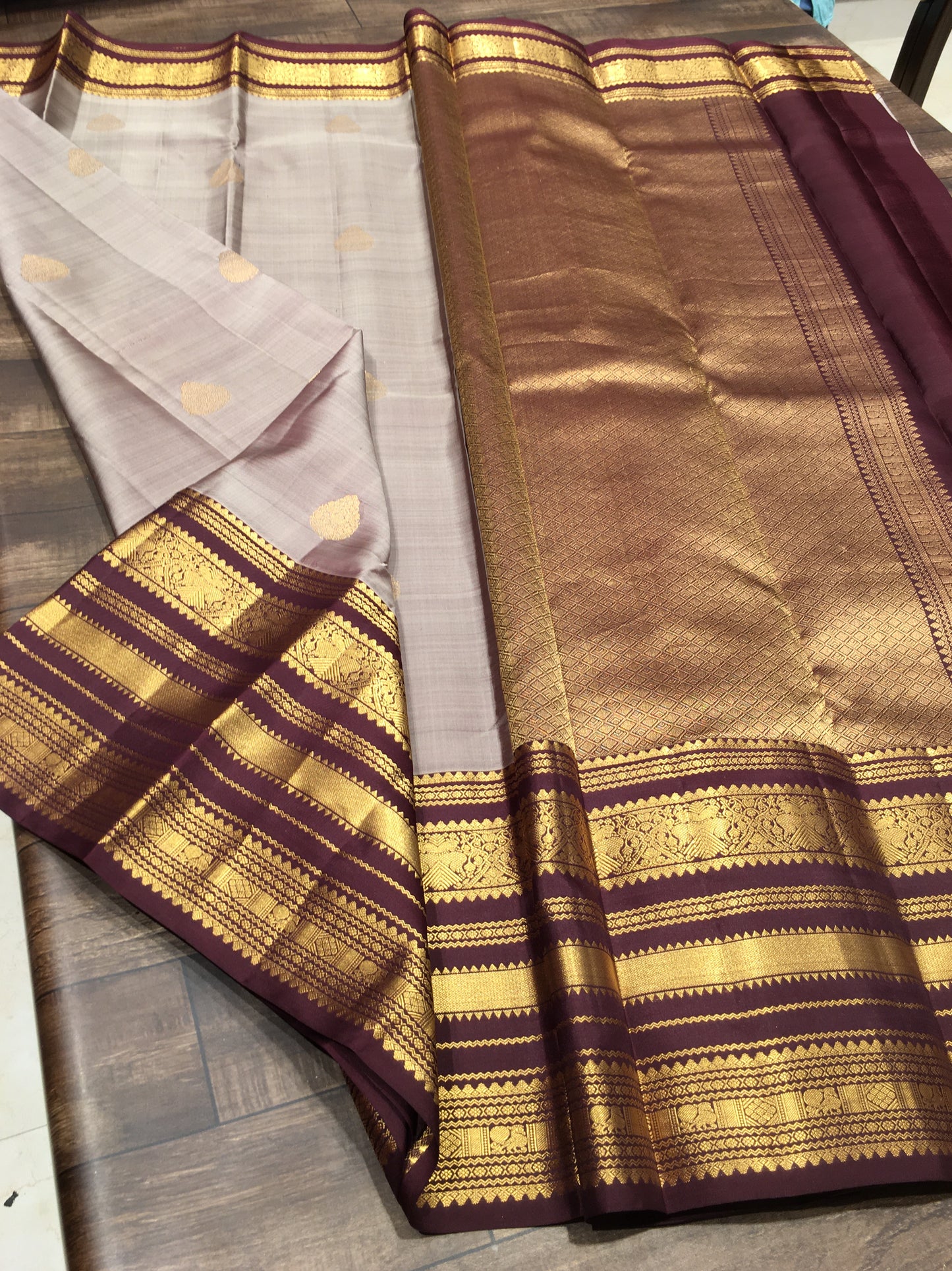 Pure Kanchipuram silk
