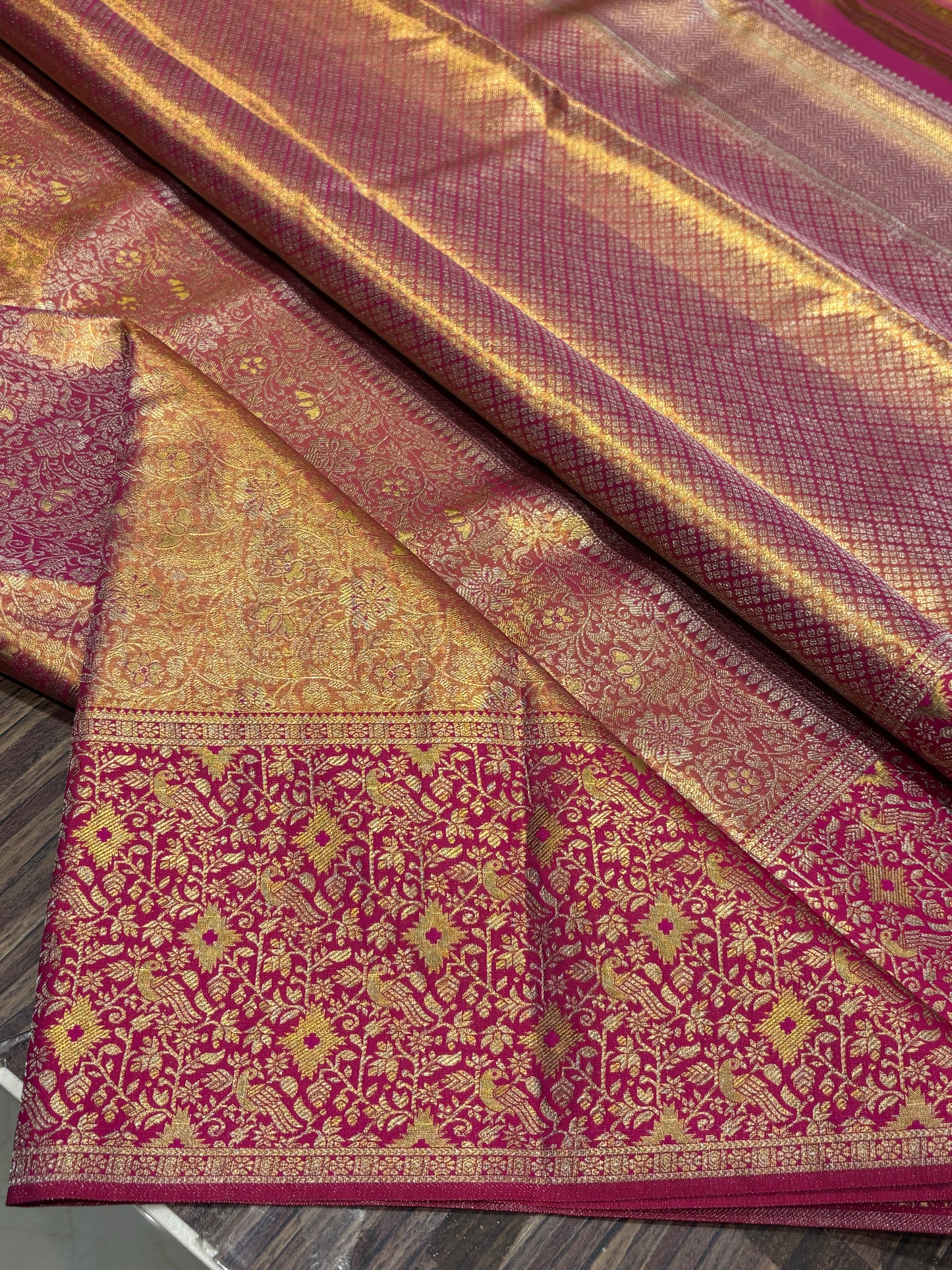 Pure Kanchipuram silk