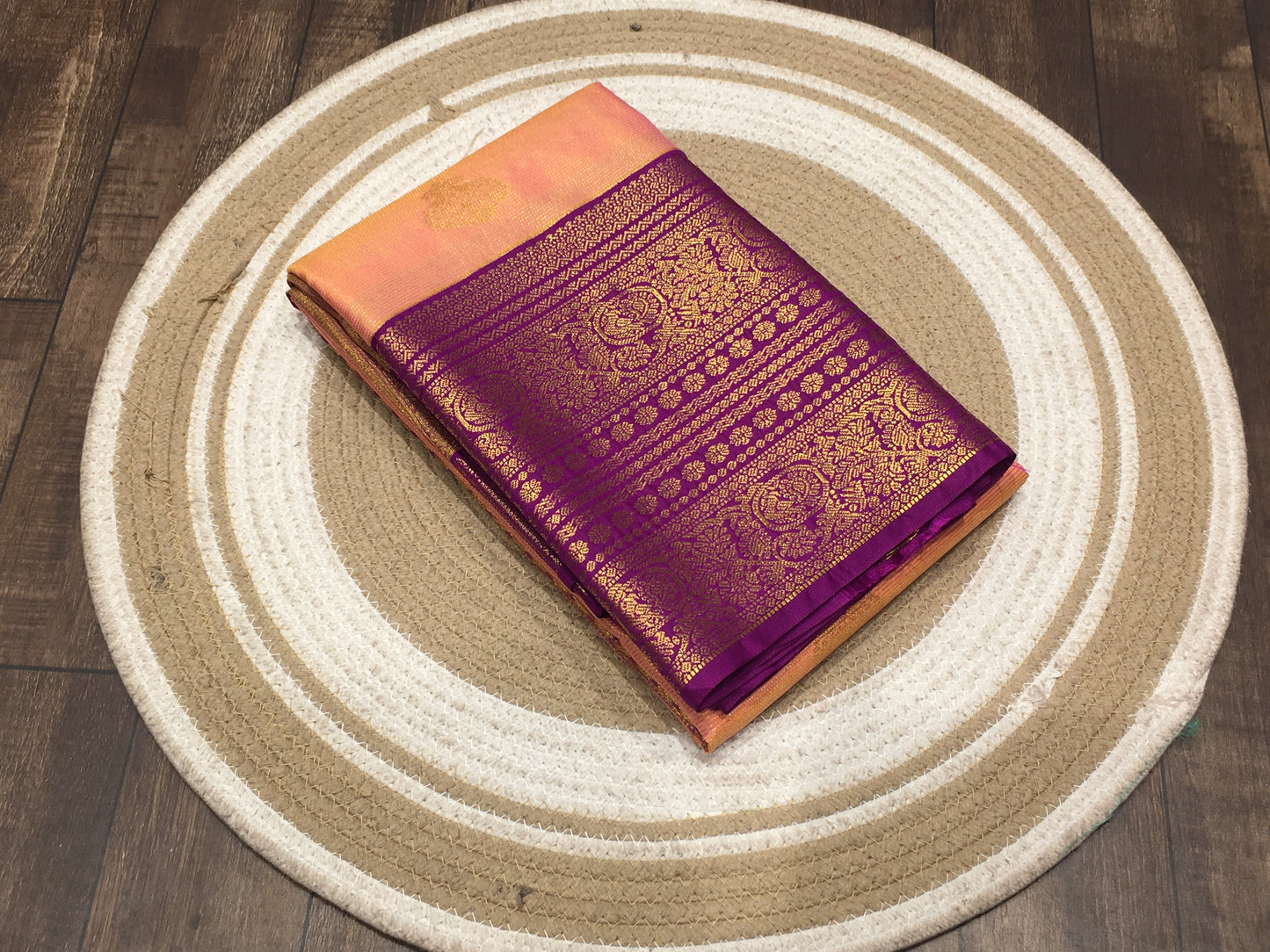 Semi Kanchipuram silk