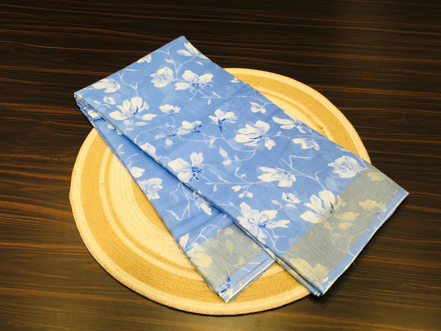 Fancy cotton saree