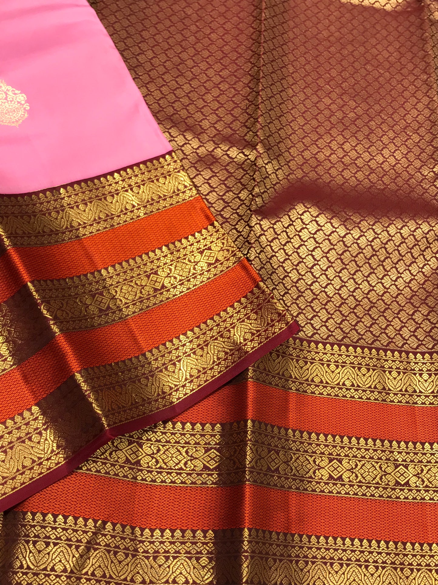 Pure Kanchipuram silk