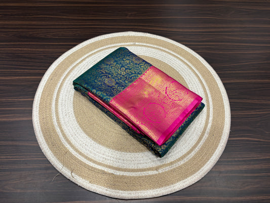 Semi Kanchipuram silk