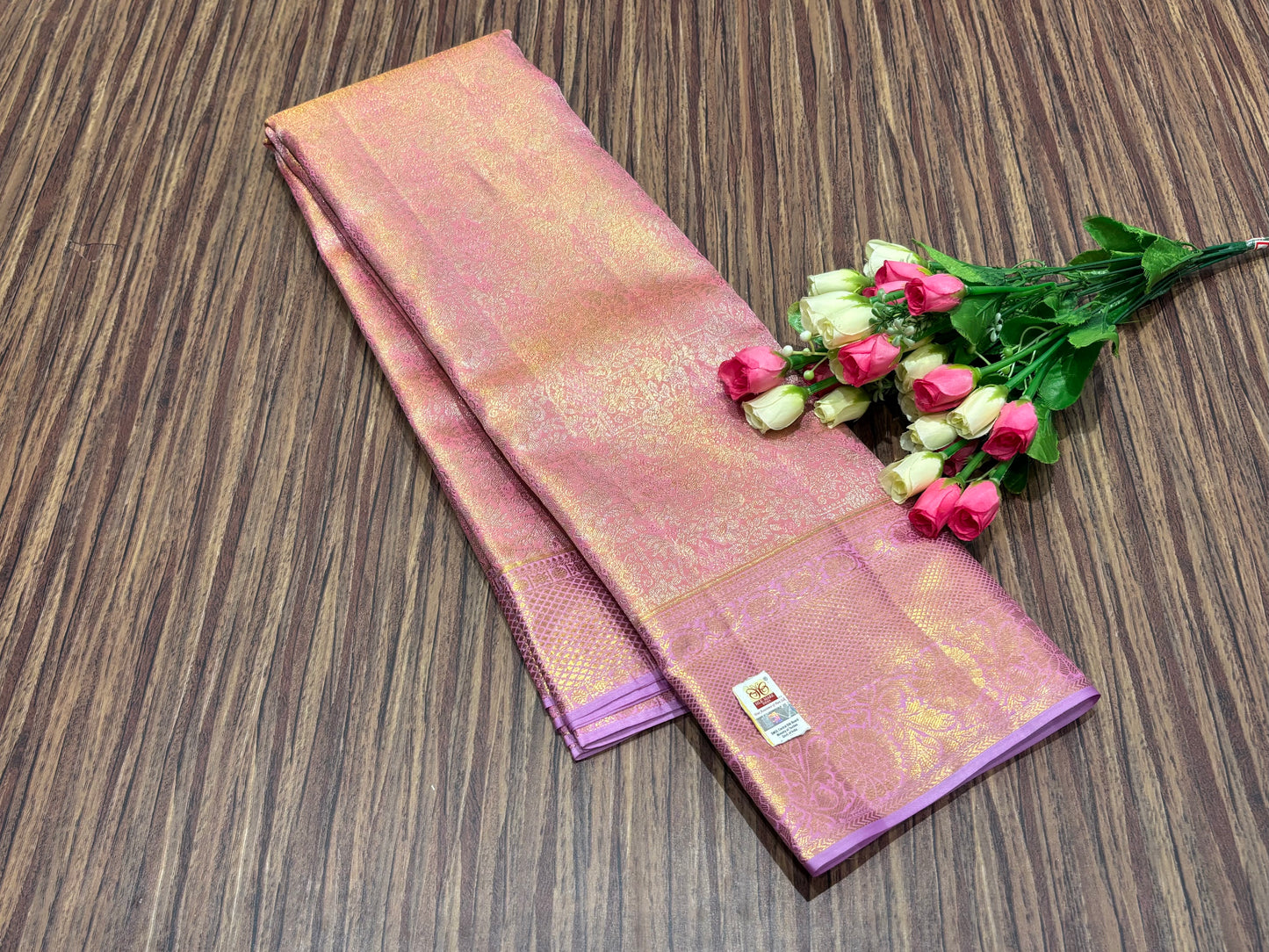 Pure Kanchipuram Broced Silk