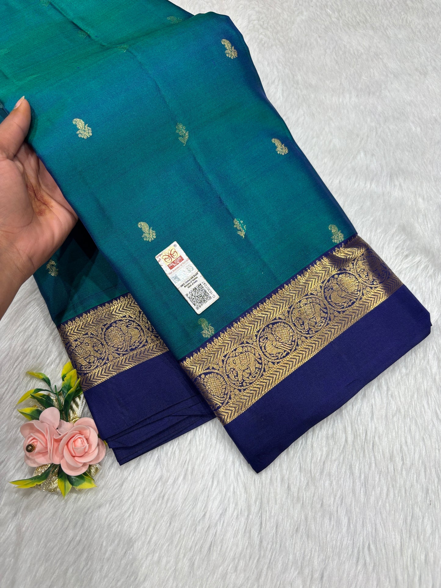 Pure Kanchipuram silk