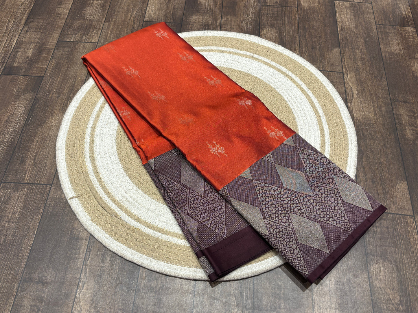 Semi Kanchipuram silk