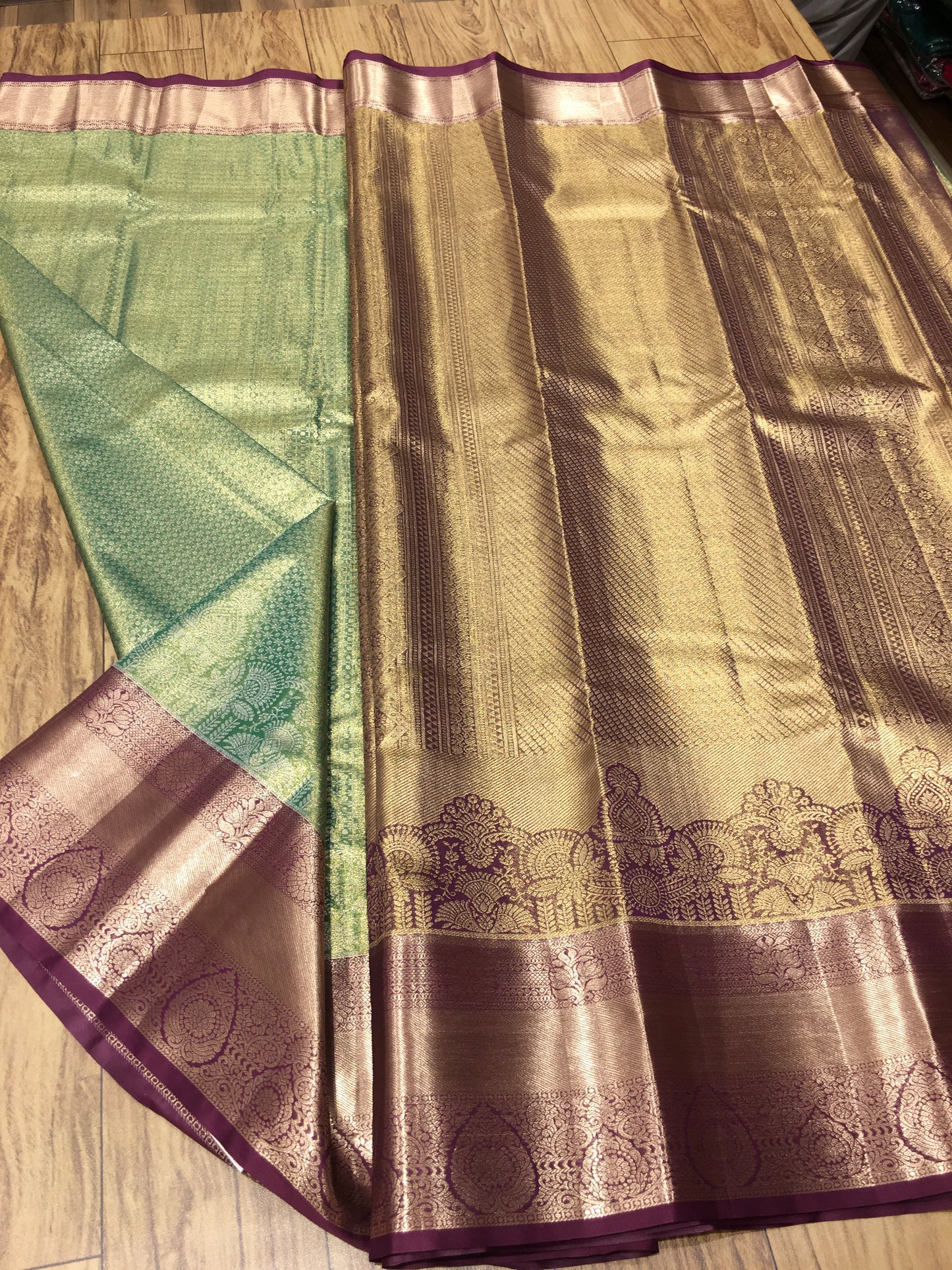 Semi Kanchipuram tissue