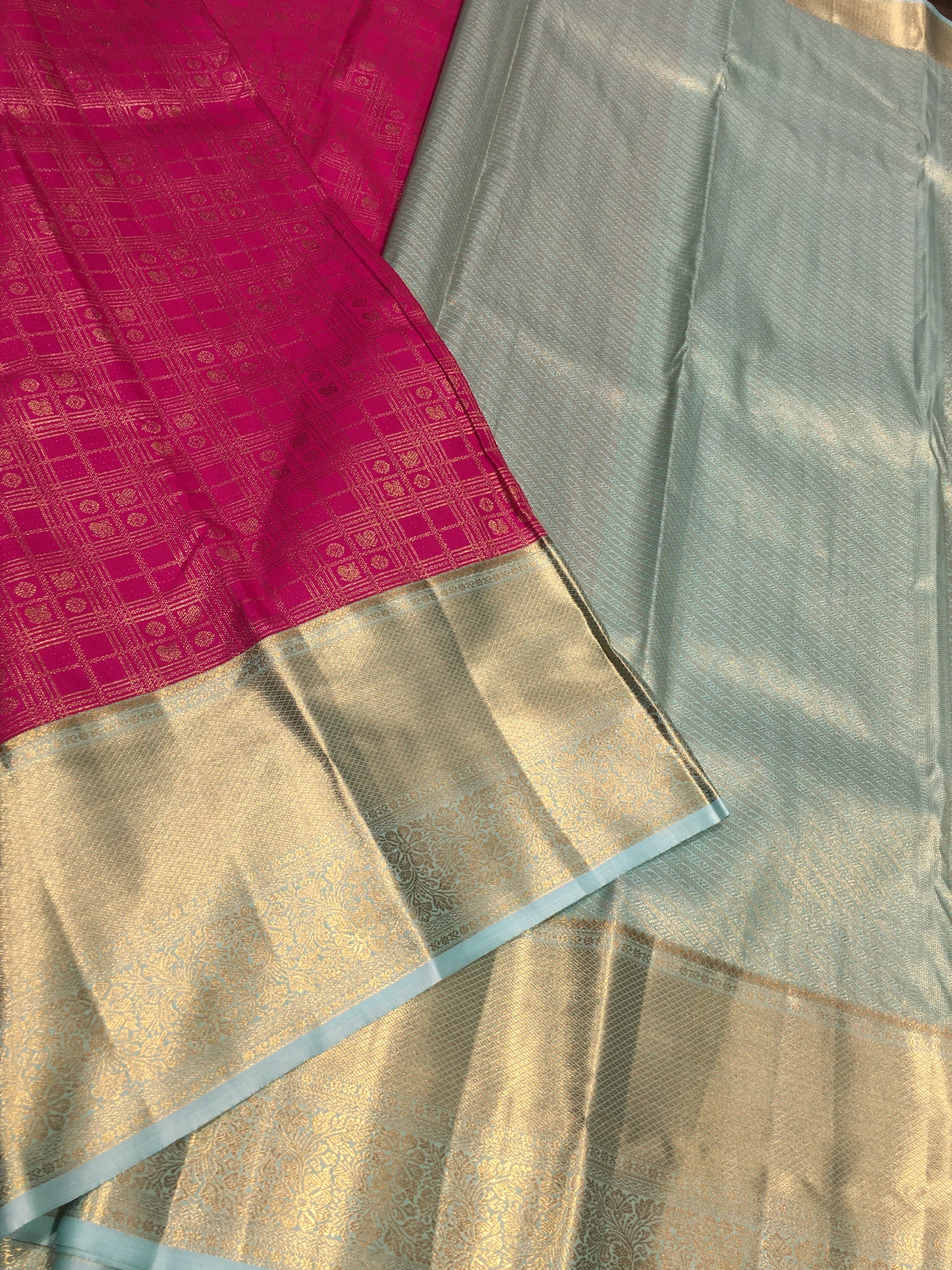 Semi Kanchipuram silk
