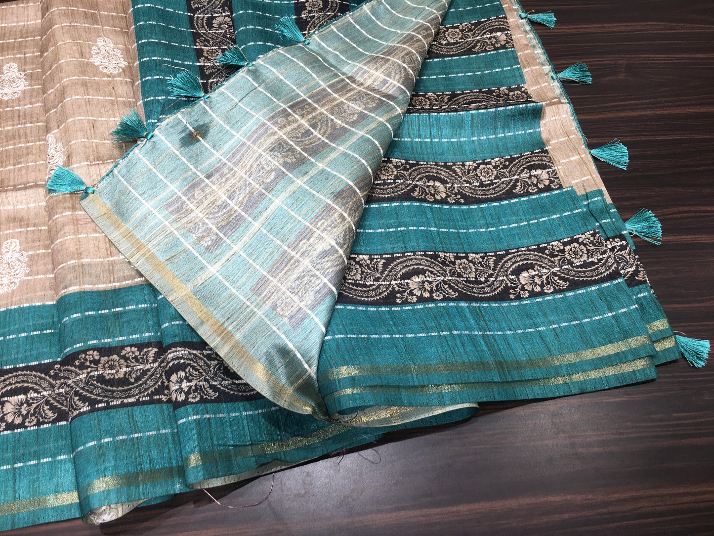 Fancy cotton saree