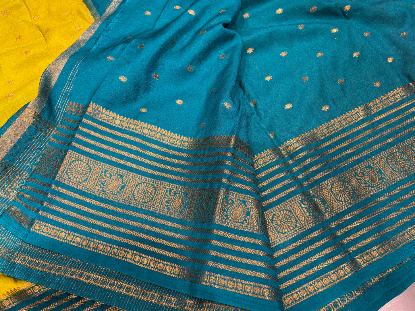Semi Mysore crape