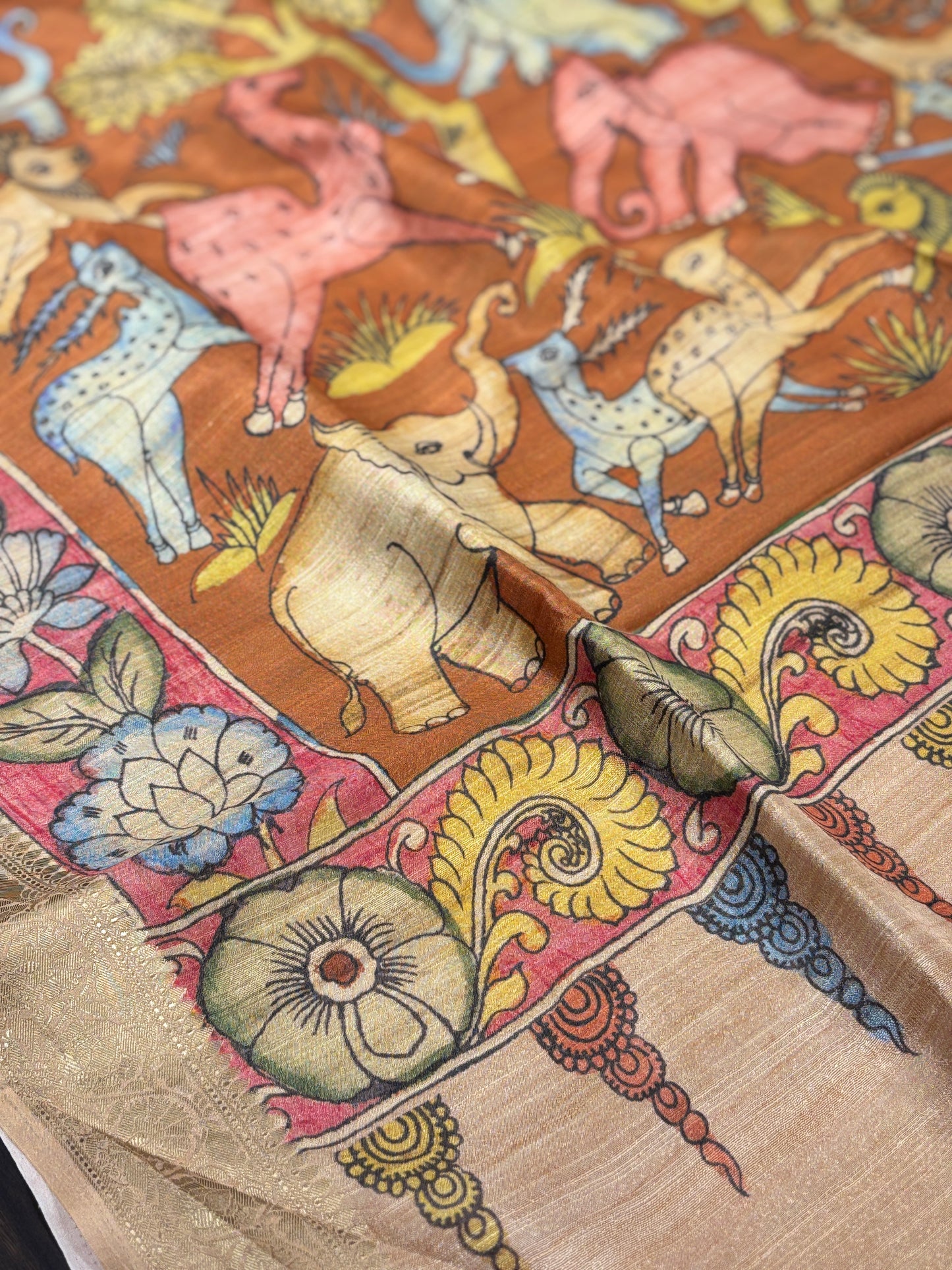 Kalamkari saree
