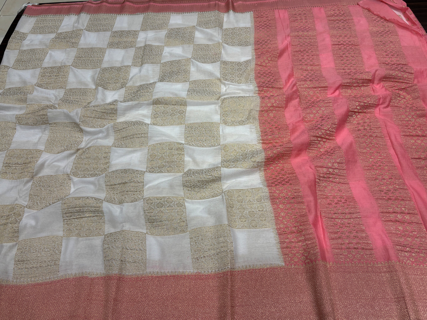 Chiffon georgette saree