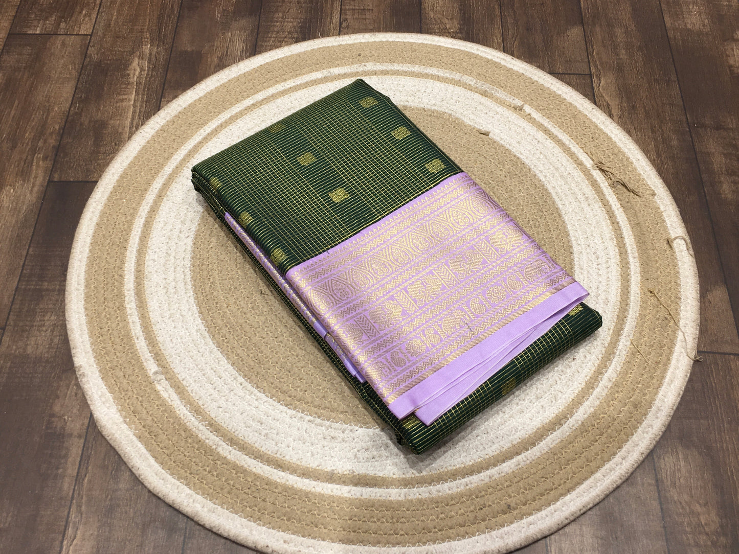 Semi Kanchipuram silk