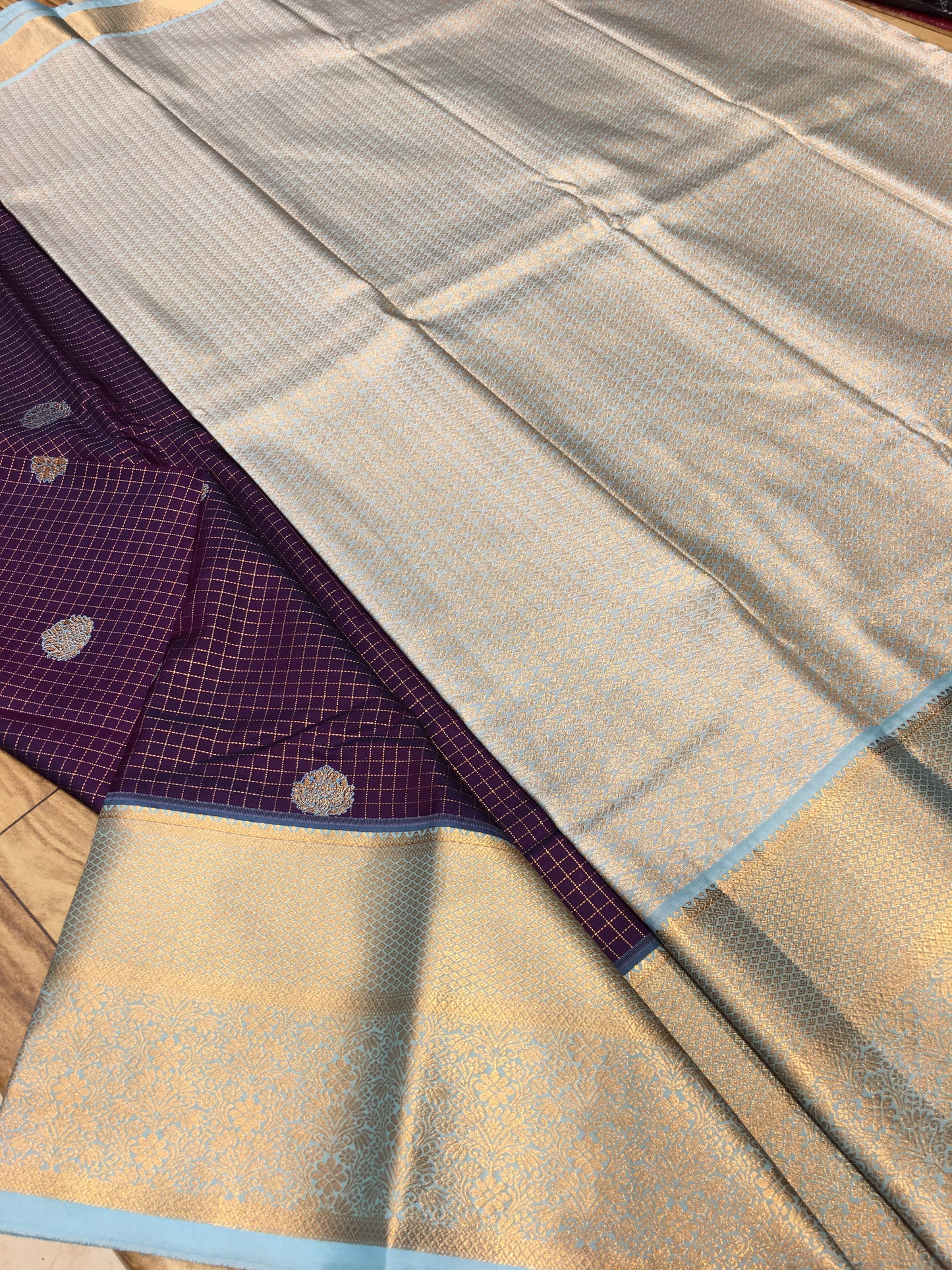 Semi Kanchipuram Silk