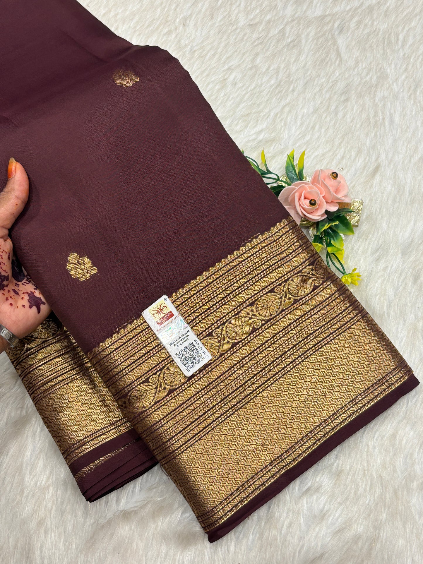 Pure Kanchipuram silk