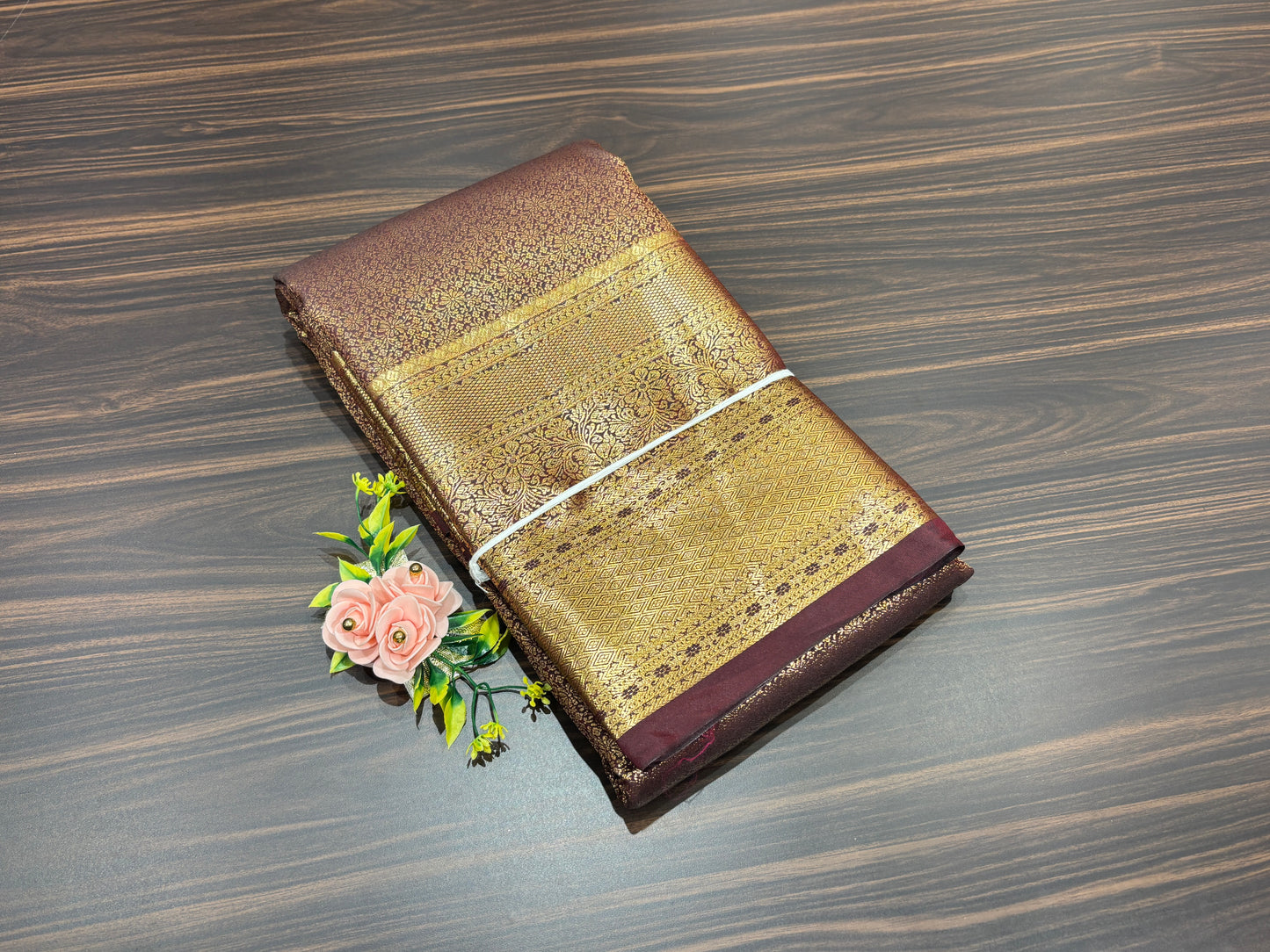 Semi Kanchipuram silk