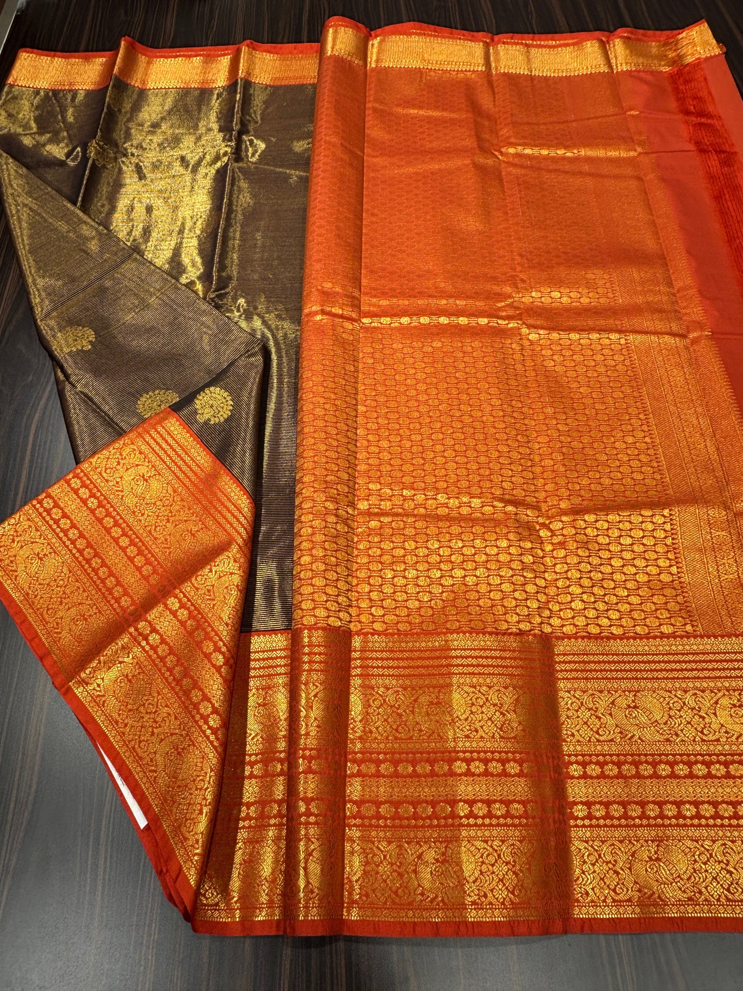 Semi Kanchipuram silk