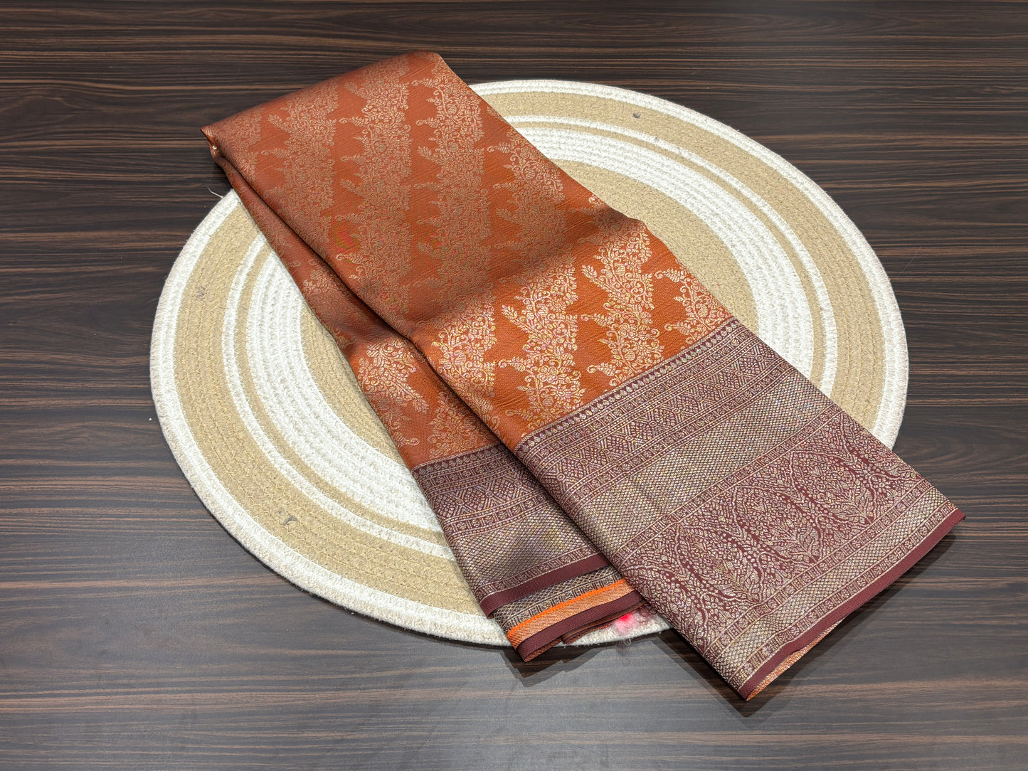 Semi Kanchipuram silk