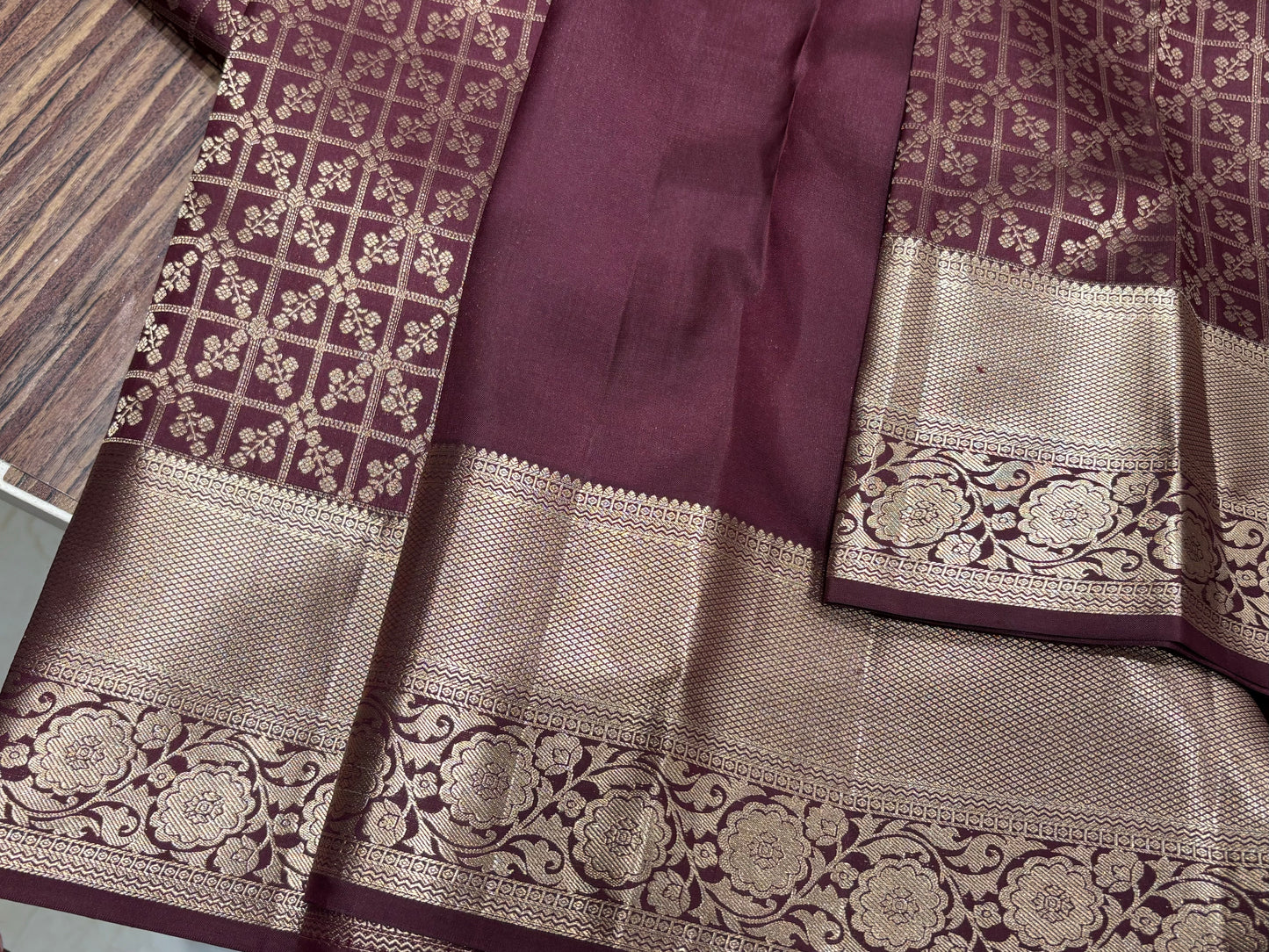 Pure Kanchipuram Broced Silk