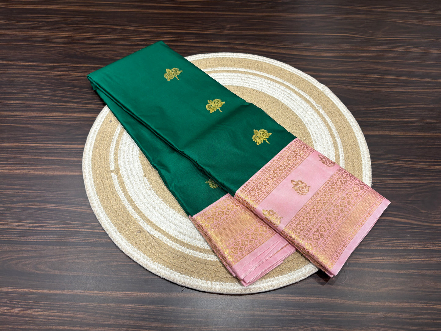 Semi Kanchipuram silk