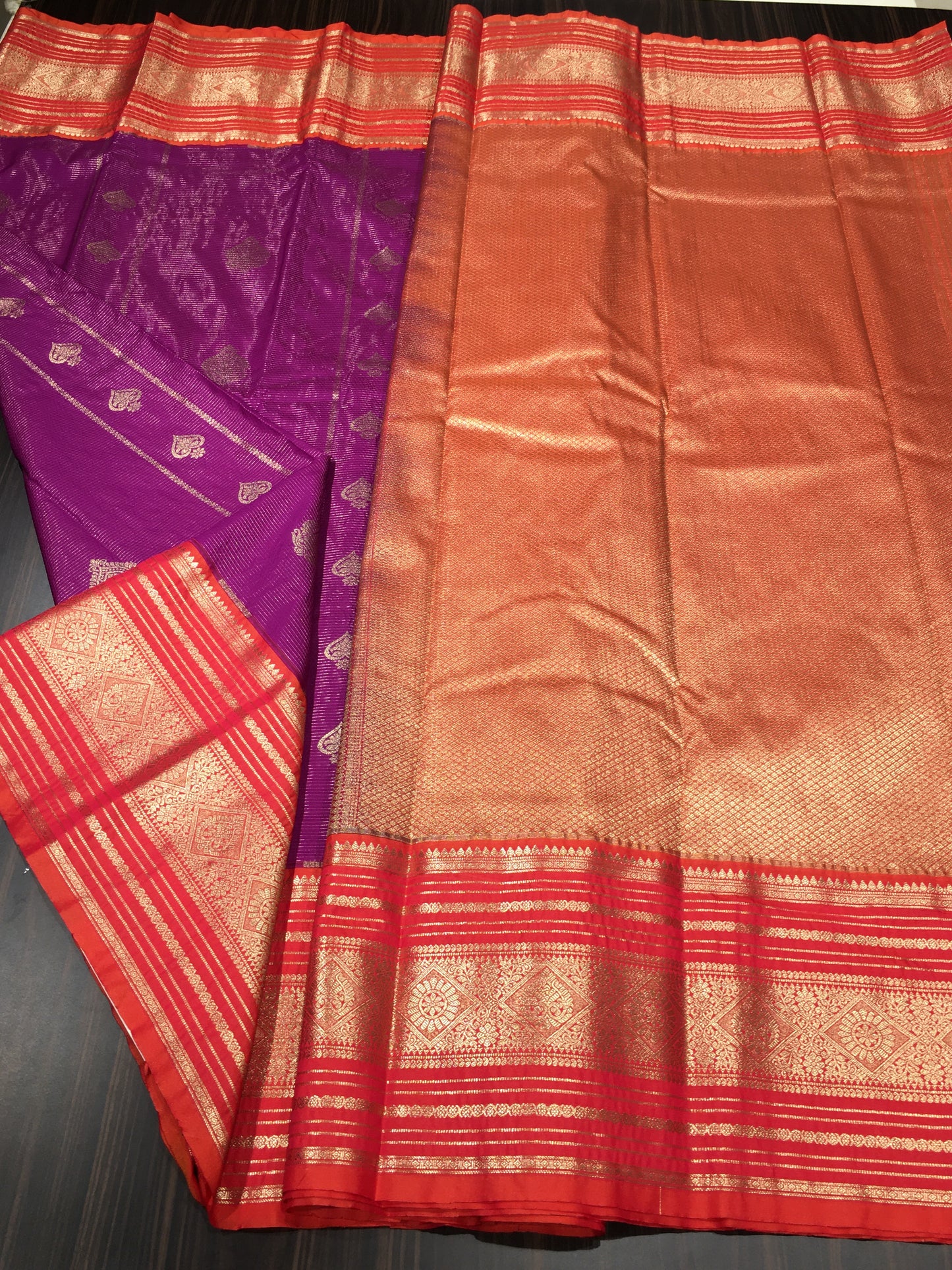 Semi Kanchipuram silk