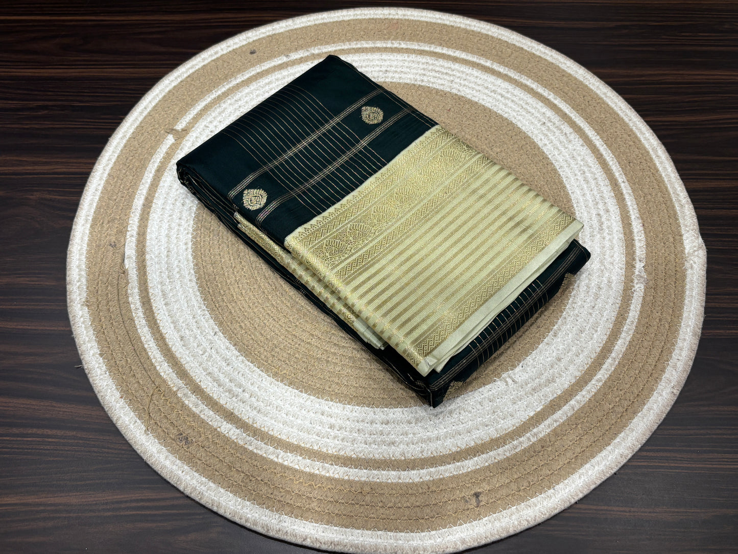 Semi Kanchipuram silk