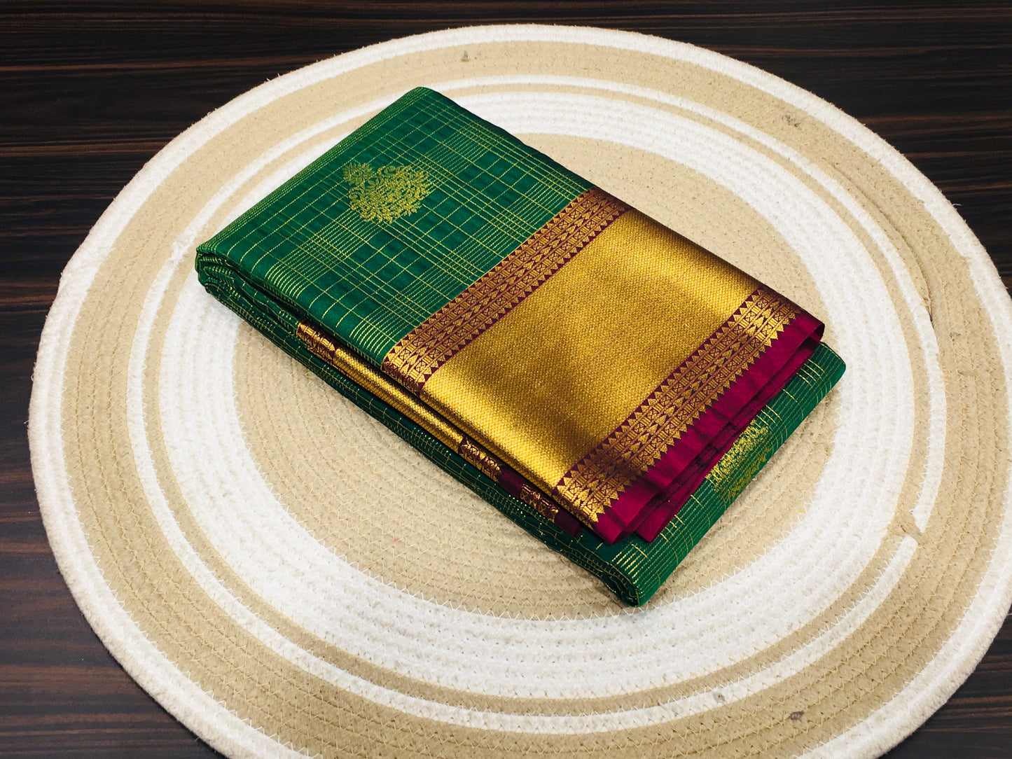 Semi Kanchipuram silk