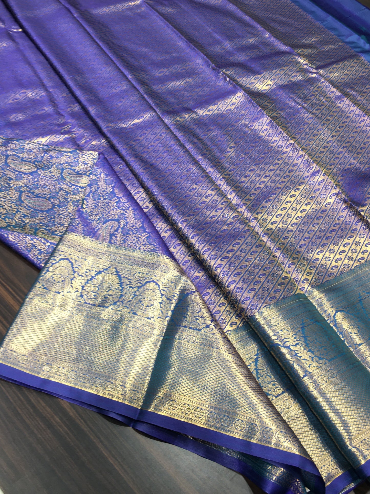 Semi Kanchipuram silk