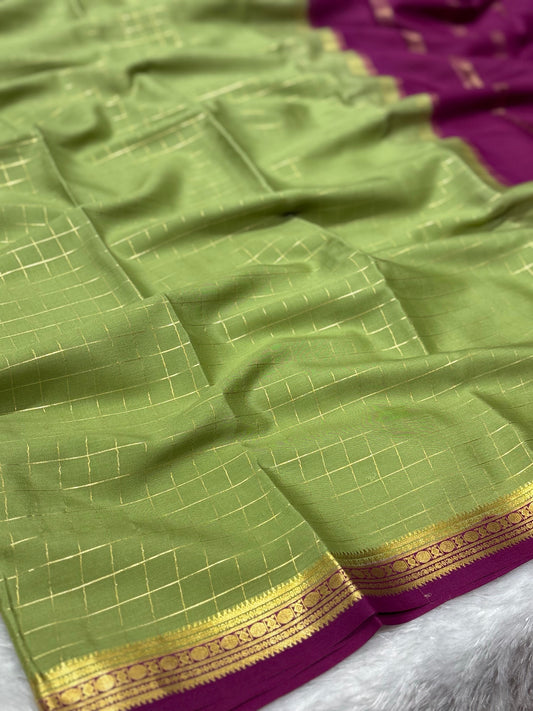 Pure Mysore silk