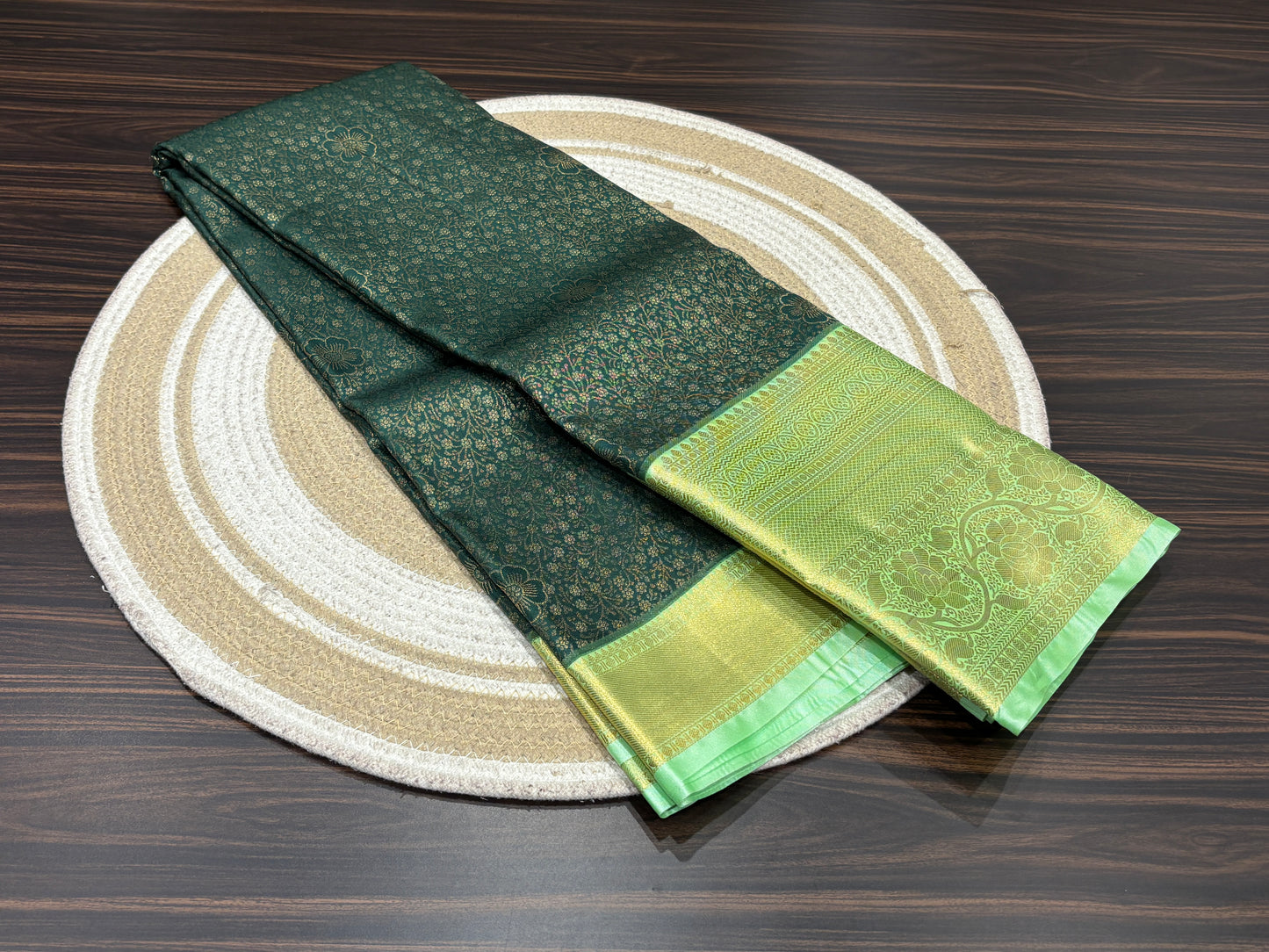 Semi Kanchipuram silk