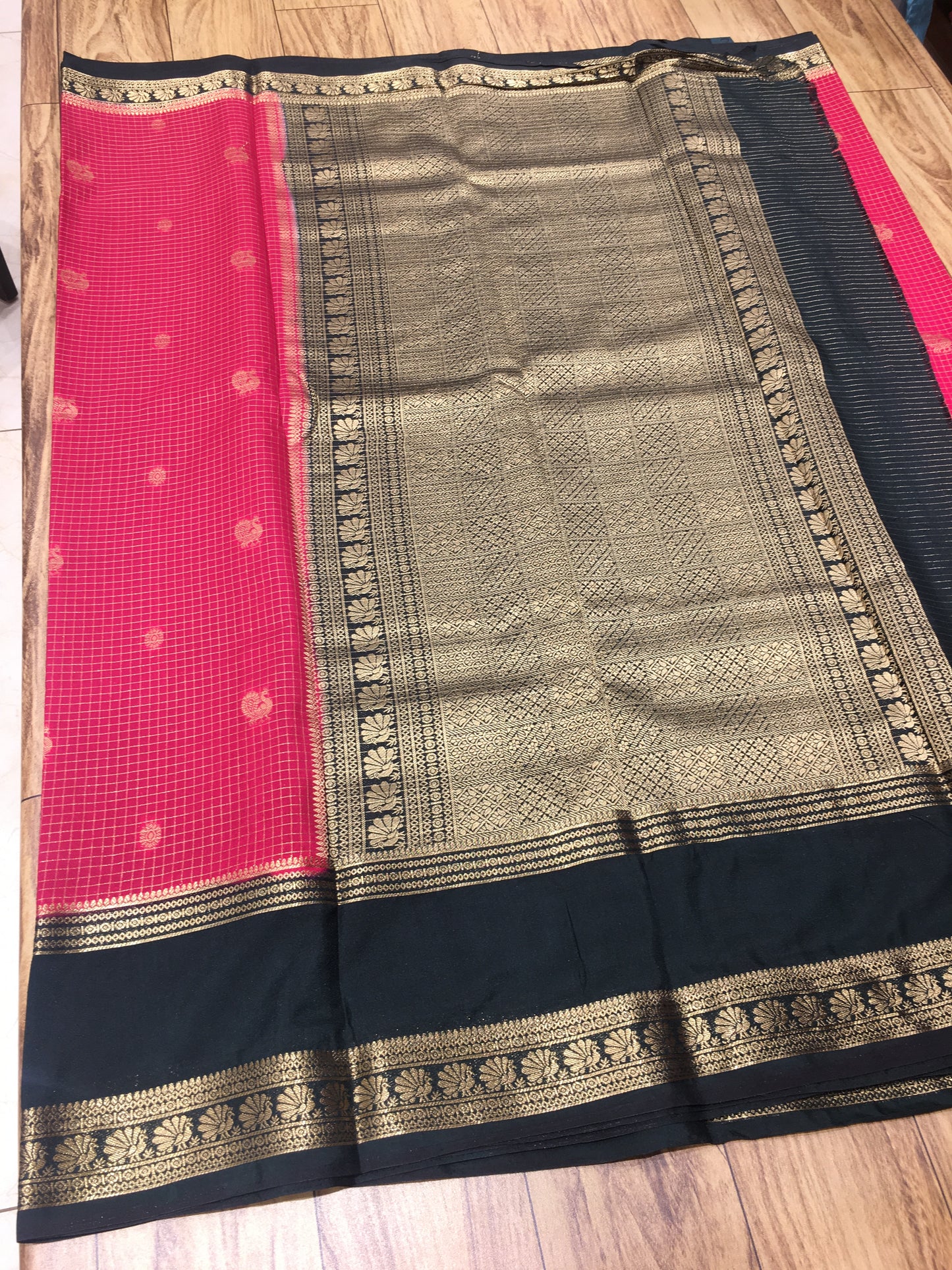 Semi Mysore Crape Silk