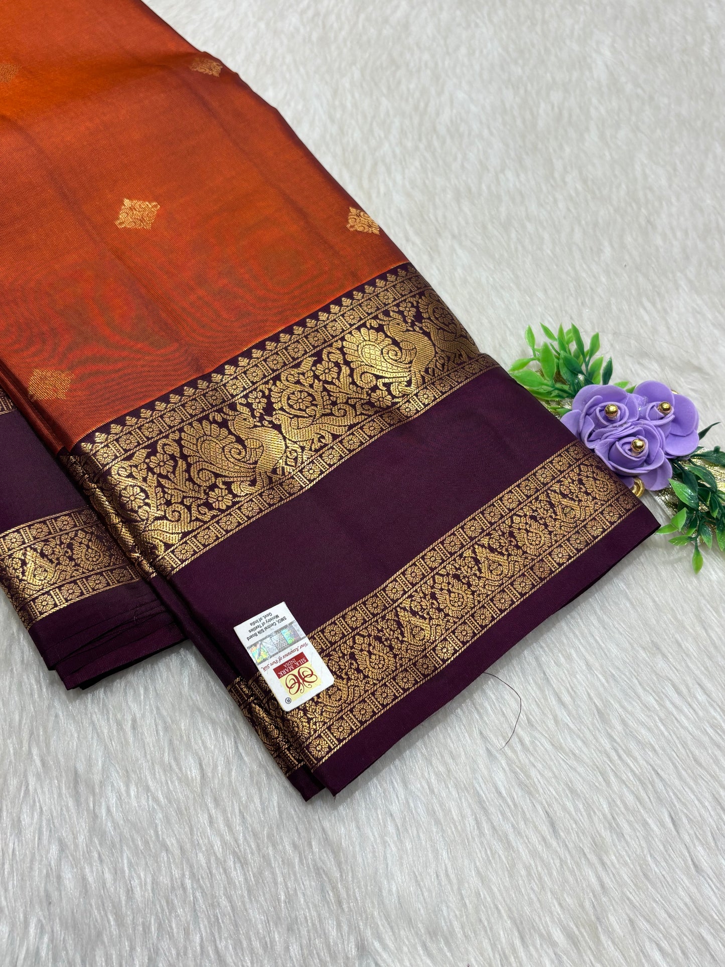 Pure Kanchipuram silk