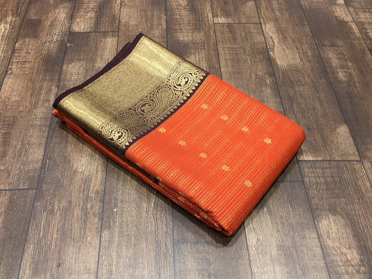 Semi Kanchipuram silk