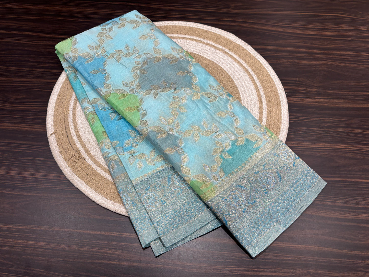 Chiffon georgette saree