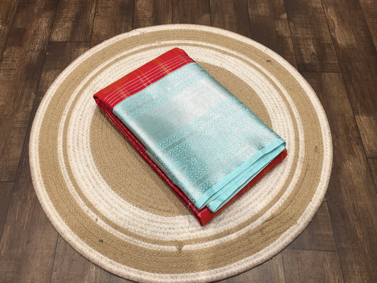 Semi Kanchipuram silk